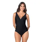 Traje de baño entero escote profundo - Leonisa