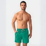 Pantaloneta de baño masculina con práctico bolsillo al lado derecho - Leonisa