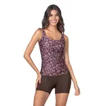 Traje de baño con camiseta y short elaborado con botellas PET - Leonisa