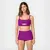 Bikini top + short de tiro alto - Leonisa