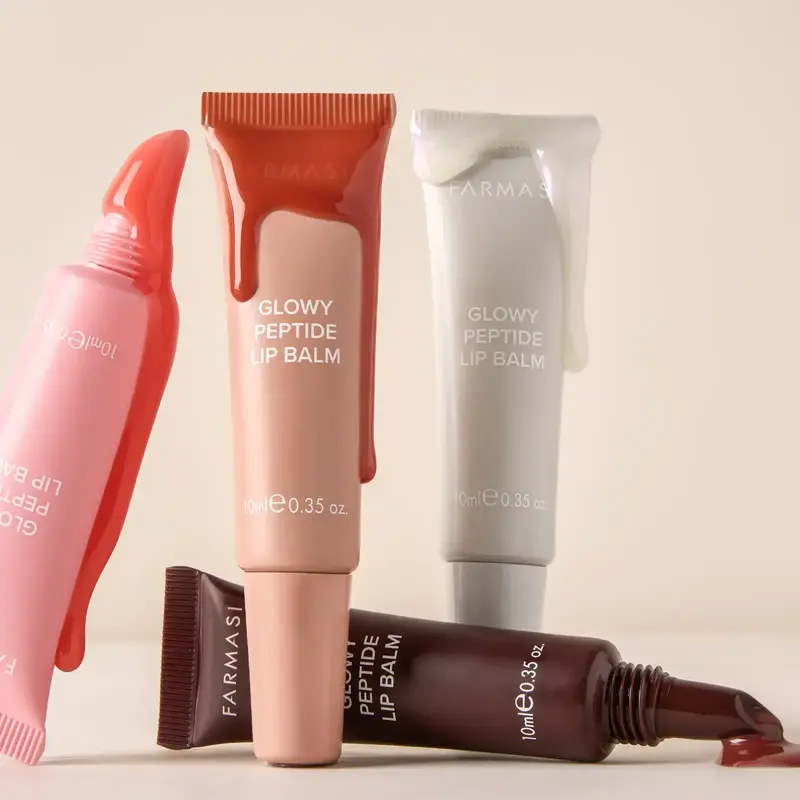 Bálsamo labial Glowy Peptide Frosted Pink - Farmasis